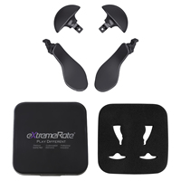 Kits de remappage noirs en métal portables palettes de boutons arrière pour palettes arrière d'origine de remplacement de contrôleur de bord PS5