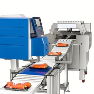 Máquina Automática de Envasado Horizontal para Supermercados, para Verduras, Frutas, Mariscos y Carne con Envoltura de Film Transparente - Product Image 5