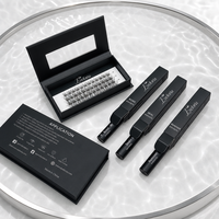 Kit de cils en grappe personnalisable avec logo, cils DIY sans marque, étiquette privée, grappes de cils DIY