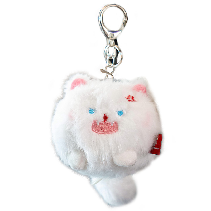 Cute Cat Plush Keychain Toy Doll