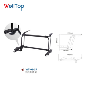 Mecanismo <span class=keywords><strong>de</strong></span> Elevación para Mesa <span class=keywords><strong>de</strong></span> Centro, Herraje para <span class=keywords><strong>Muebles</strong></span> <span class=keywords><strong>de</strong></span> Mesa, Bisagras <span class=keywords><strong>de</strong></span> Resorte para Mesa Plegable, Escritorio, Gabinete, VT-WT01-17 - Product Image 4