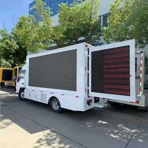 ISUZU 4X2 P4 LED Screen Truck Outdoor Advertising Truck LED Billboard Truck for Sale - Product Image 3