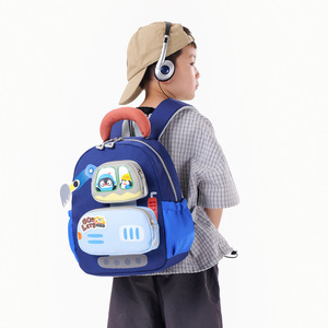 Nuovo Zaino per Bambini con Design Trendy del LOGO a Forma di Pinguino, Zaino per <span class=keywords><strong>Asilo</strong></span> e Scuola Materna - Product Image 4