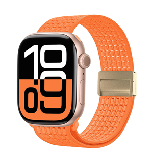 Correa Magnética Elástica Transpirable de Nailon SmartWin para Apple Watch 10 9 8 7, Correa de Bucle Elástico para IWatch 42mm 44mm 45mm 46mm - Product Image 4