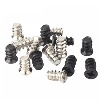 M4 M5 X 12mm kepala datar kecil Phillips KB sekrup hitam seng lapis nikel casing komputer PC kipas CPU sekrup dudukan