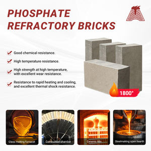 Penjualan langsung dari pabrik batu bata tahan debu fosfat untuk proses pembuatan besi dan baja - Product Image 5