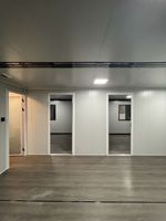 Maisons préfabriquées modulaires mobiles pliantes modernes de Chine, maisons de luxe extensibles en conteneurs d'acier pour usage en villa ou hôtel, installation facile