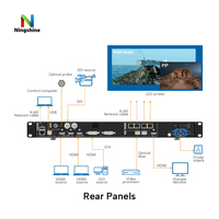 Procesador de Video LED 4K Novastar VX400 para Interiores/Exteriores con Soporte HDR y Brillo Personalizado para Pantallas LED a Todo Color