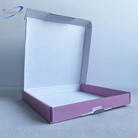 Nouvelle boîte cadeau écologique biodégradable portable personnalisée de luxe en carton ondulé pour bijoux et chaussures