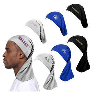 <span class=keywords><strong>Bonnet</strong></span> de nuit élastique pour <span class=keywords><strong>dreadlocks</strong></span>, en spandex et polyester, <span class=keywords><strong>avec</strong></span> logo personnalisé – Nouveauté promotionnelle - Product Image 2
