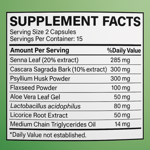 Capsules de nettoyage du côlon en 15 jours OEM et supplément de soutien pour la détoxification intestinale et du côlon Hahal – Capsules de nettoyage en 15 jours - Product Image 2