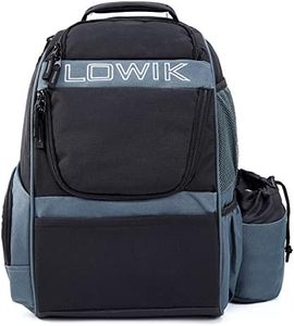 Échantillon gratuit Sac à dos de disc-golf léger d'usine, support pour disque volant, sac à dos de disc-golf imperméable, sac à dos souple avec fermeture éclair - Product Image 3