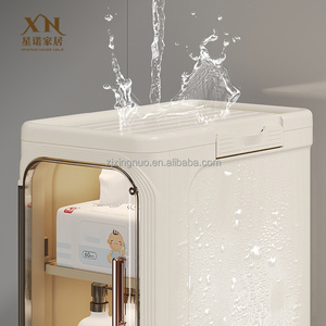 Bán Buôn 4 Lớp Khoảng Cách Lưu Trữ Tủ Lưu Trữ Ngăn Kéo Tủ Nhà Bếp Phòng Tắm Lưu Trữ Cán Tiện Ích Giỏ Hàng Với Bánh Xe - Product Image 3