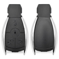 Funda Universal para Llave Inteligente de 3 Botones, Control Remoto de Entrada sin Llave, Cubierta de Llave de Coche, Llaves de Repuesto para Vehículos