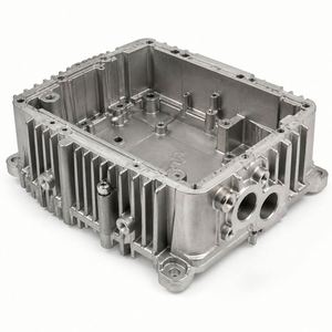 Boîtier en aluminium moulé sous pression ADC12 de haute précision pour équipement de communication, usinage CNC, tolérance de 0,02 mm, revêtement en poudre/sable - Product Image 4