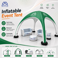Grande Tente Gonflable Étanche Personnalisée Publicitaire, Dôme Pneumatique, Gazebo et Auvent pour Salons, Événements Extérieurs