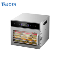 H12-TB Professionele Vleesdroogmachine voor Beef Jerky, Vis, Pluimvee - Commerciële Voedseldehydraterende Apparatuur