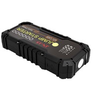 Démarreur de voiture et de moto JN Factory en gros, pompe à air, alimentation d'urgence portable 12V, anti-étincelles, lumière LED numérique