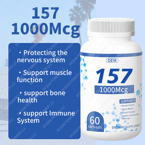 Oem/ODM 157 viên nang 1000 mcg với chất chống oxy hóa peptide chiết xuất thảo dược & vitamin hoạt động tập thể dục cơ bắp bổ sung cho người lớn - Product Image 2