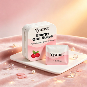 Bandes Orales Énergisantes Vitality Boost 30 unités – Mélange de Canneberge – Complément à Dissolution Rapide – Booste la Vitalité – Apaise l'Ambiance du Soir – OEM/ODM - Product Image 2