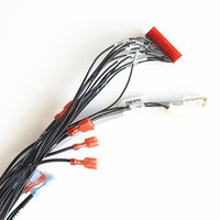 Kabel Adaptor Konektor Harness Kelistrikan Sepeda Motor Tembaga Berlapis Timah Khusus dengan Selubung PVC 240V/110V Berperingkat 2*0.5mm untuk