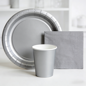 DAMAI - Vajilla de Papel de Color Sólido para Fiestas, Juego de Vajilla Desechable de Color Liso, Platos de 7 y 9 Pulgadas, Vasos de Papel, Servilletas - Product Image 4