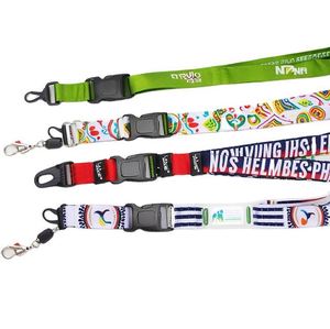 Custom Breakaway Sublimation Keychain <b>Lanyards</b> With Logo Custom <b>Polyester</b> <b>Lanyard</b> <b>Lanyards</b> with logo Custom - Product Image 1