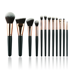 Pinceaux de <span class=keywords><strong>maquillage</strong></span> roses en cheveux synthétiques doux de haute qualité à bas <span class=keywords><strong>prix</strong></span> - Product Image 5