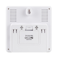 Nouvelle arrivée intérieur extérieur thermomètre hygromètre station météo sans fil avec alarme snooze écran tactile capteur RF