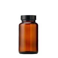 Emballage pharmaceutique, flacon en verre ambré pour médicaments, pilules, capsules, soins de santé, 60 ml, 75 ml, 100 ml, 150 ml, 200 ml, 250 ml