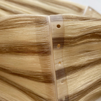 Extensions de cheveux Remy Leshine à trame double, qualité salon, 100g, lisses et soyeuses, qualité professionnelle, directement de l'usine