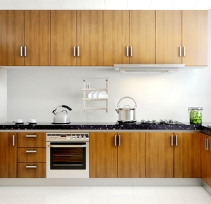 Aisdecor rắn gỗ Veneer hoàn chỉnh Trắng sồi Shaker cử<span class=keywords><strong>a</strong></span> mới thiết kế sang trọng tủ bếp - Product Image 6