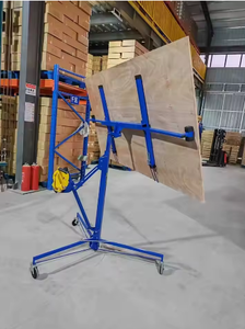 Lève-panneaux manuel à treuil sur roues <span class=keywords><strong>de</strong></span> 4,5 m pour plaques <span class=keywords><strong>de</strong></span> plâtre, idéal pour la construction et la manutention des panneaux. - Product Image 3