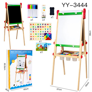 <span class=keywords><strong>Tableau</strong></span> d'écriture Montessori en bois, support de dessin en bois, chevalet d'art pliable, <span class=keywords><strong>tableau</strong></span> noir à la <span class=keywords><strong>craie</strong></span> pour enfants - Product Image 2