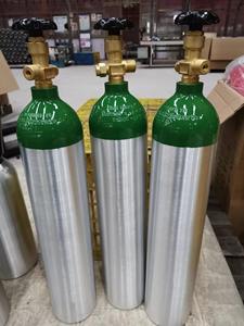 Soutien d'usine bouteille de gaz d'oxygène en aluminium médical personnalisé bon prix réservoir d'oxygène portable série Dot Me - Product Image 6