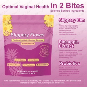 Gummies Probiotiques et Hydratantes pour Femmes à base d'Orme Rouge, Effet Glissant, Vente en Gros Direct Usine OEM - Product Image 3