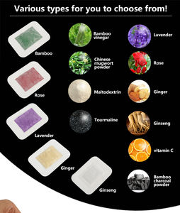 持続可能なエネルギーと全体的なバランスの口の鼻と体のパッチのための伝統的な高麗人参とアシュワパンダのデトックスフットパッド - Product Image 5