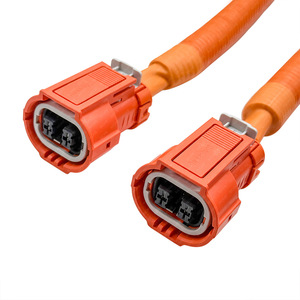 สายเชื่อมต่อแบตเตอรี่ EV แรงดันสูง 600V IP67 ฉนวน PVC แกนทองแดง พร้อมหัวต่ออะแดปเตอร์ ยาว 1 เมตร สำหรับติดตั้งแบบคงที่ - Product Image 2