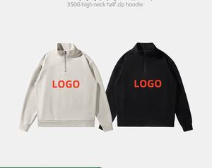 2025 <span class=keywords><strong>felpa</strong></span> <span class=keywords><strong>Oversize</strong></span> in pile stile francese top <span class=keywords><strong>felpa</strong></span> da uomo - Product Image 2