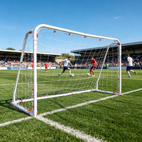 But de football avec diamètre extérieur de 32 mm But de football en acier résistant aux intempéries, facile à transporter, pour les écoles de formation et les matchs, Vance Sports