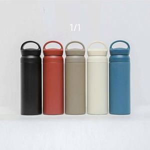 2026 New Thermal Tumbler 500ml Stainless Steel Vacuum Insulated With <b>Lid</b> Portable Office Travel Mug - Product Image 4