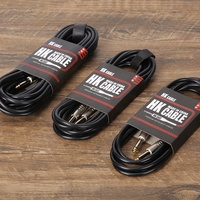 Kabel Gitar Kulit PU Berkualitas Tinggi 3M/5M/10M Menerima Pesanan OEM Kabel Instrumen Elektronik Kabel Audio