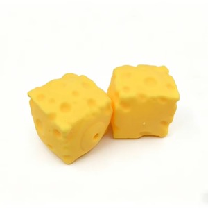 Juguete Antiestrés con Forma de Bloque de Queso, Bola Elástica y Blanda para Aliviar la Ansiedad, Juguete Sensorial Realista con Forma de Comida para Uso Diario - Product Image 6
