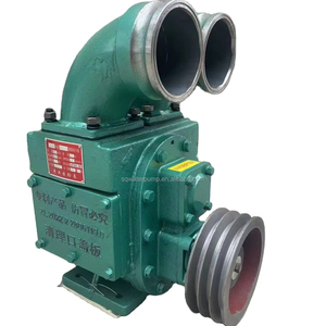 مضخة شفط برازي أفقية 3 بوصة مضخة مياه الصرف الصحي مضخة تروس غير انسداد - Product Image 1