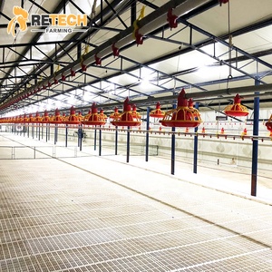 Tự Động Hóa Hoàn Chỉnh Gia Cầm Trang Trại Thiết Bị Hệ Thống Cho Ăn Cho Lồng Gà - Product Image 2