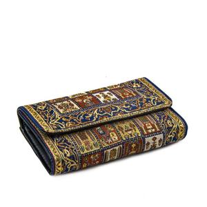 Patchwork <b>Turkish</b> <b>Carpet</b> & Rug Designed Covered Woven Lady Wallet, From TURKEY - Product Image 1
