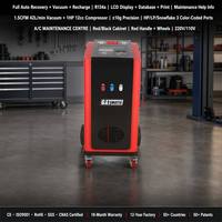 Máquina de Servicio de Aire Acondicionado Totalmente Automática GATmatic GM710A, Recuperación y Recarga de R134a, Pantalla LCD, Impresión, 1.5CFM, 12cc, 1HP, ±10g, Certificación CE