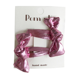 Doux arc perle enfants épingle à cheveux ensemble mode dentelle tissu casque avec fée <span class=keywords><strong>frange</strong></span> paillettes Snap pinces à cheveux pour les filles - Product Image 6