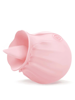 Großhandel Niedlicher Zungen-Klitoris-Vibrator G-Punkt-Sauger Erwachsenen-Sexspielzeug Rosen-Vibrator für Frauen Klitoris- und Brustwarzen-Stimulation