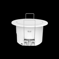 Tuya Wifi Zigbee Capteur de détection de présence humaine Interrupteurs inductifs Capteur de mouvement humain intelligent Installation encastrée au plafond